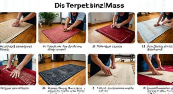 Das sind die Top 7 Schritte beim Teppich nach Maß