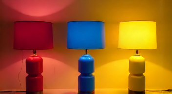 Perspektiven zu Primärfarben im Lampendesign